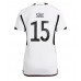 Cheap Germany Niklas Sule #15 Home Football Shirt Women World Cup 2022 Short Sleeve